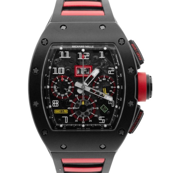 Richard Mille RM11-FM FELIPE MASSA Black Carbon RM011-FM AL CA Watch BOX