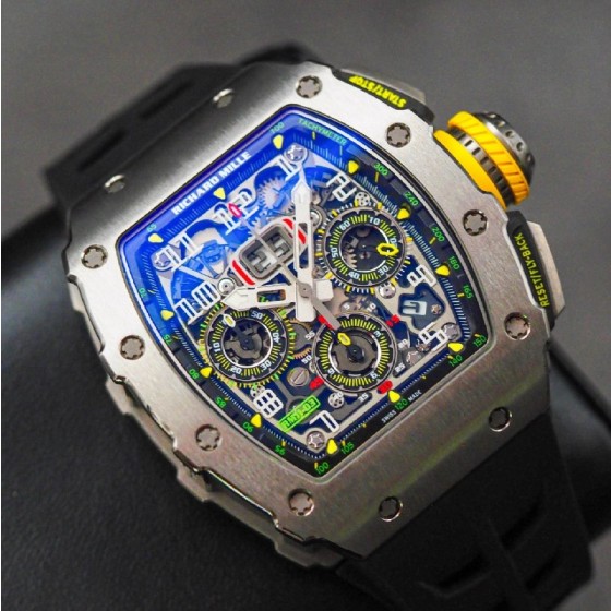 Richard Mille 2018 RM11-03 Titanium Complete Watch | RM maintenance completed in 2021